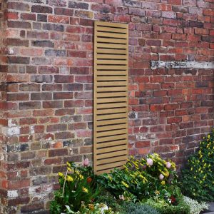 Forest 6' x 1' Pressure Treated Slatted Trellis Panel (1.8m x 0.3m) by Buy Sheds Direct