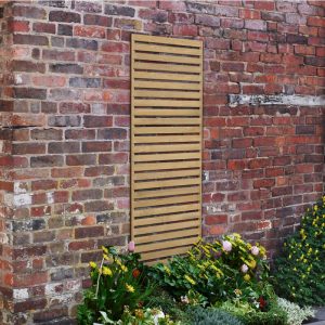 Forest 6' x 2' Pressure Treated Slatted Trellis Panel (1.8m x 0.6m) by Buy Sheds Direct
