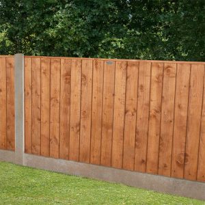 Forest 6' x 3' Vertical Closeboard Fence Panel (1.83m x 0.92m) by Buy Sheds Direct
