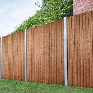 Forest 6' x 6' Vertical Closeboard Fence Panel (1.83m x 1.85m) by Buy Sheds Direct