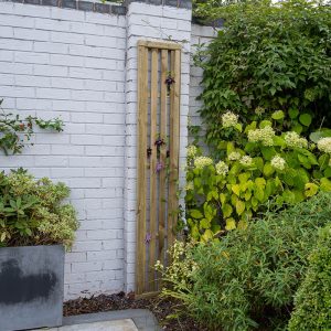 Forest 6' x 1' Pressure Treated Vertical Slatted Garden Screen Panel (1.8m x 0.3m) by Buy Sheds Direct