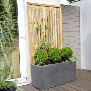 Forest 6' x 3' Pressure Treated Vertical Slatted Garden Screen Panel (1.8m x 0.9m) by Buy Sheds Direct