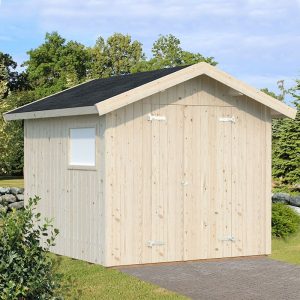 9' x 9'5 Palmako Nils Heavy Duty Wooden Apex Shed (2.8m x 2.9m) by Buy Sheds Direct