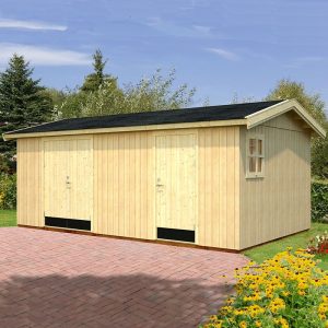 18' x 11' Palmako Olaf Premium (88mm) Multi-room Shed (5.6m x 3.3m) by Buy Sheds Direct