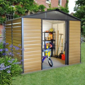 10' x 8' Yardmaster Balmoral Metal Shed (3.03m x 2.37m) by Buy Sheds Direct