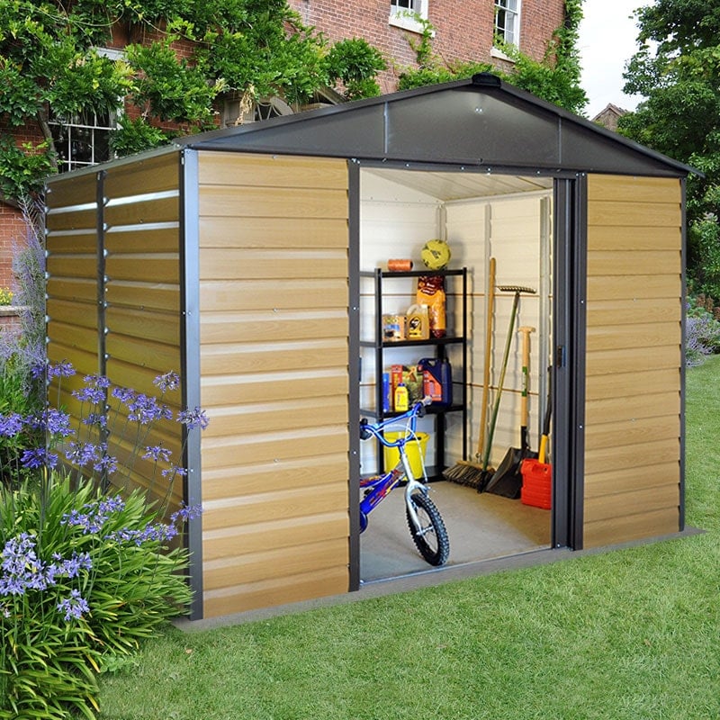 10' x 8' Yardmaster Balmoral Metal Shed (3.03m x 2.37m) by Buy Sheds Direct