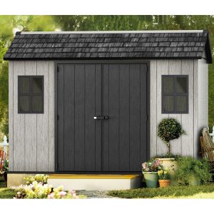 11' x 7' Keter Oakland Plastic Garden Shed (3.5 x 2.29m) by Buy Sheds Direct