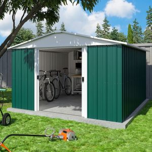 10' x 13' Yardmaster Metal Shed (3.03m x 3.96m) by Buy Sheds Direct