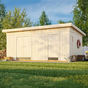 18' x 11' Palmako Kalle (88mm) Premium Multi-room Shed (5.6m x 3.3m) by Buy Sheds Direct