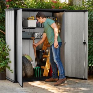 5'7 Tall Keter Hi-Store Plus (1.4m x 0.74m) by Buy Sheds Direct
