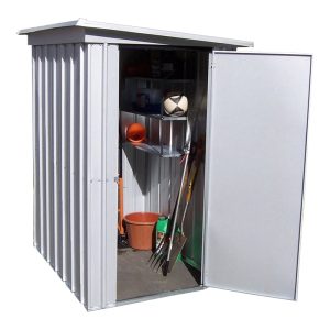 5' x 4' Yardmaster Pent Metal Shed (1.58m x 1.20m) by Buy Sheds Direct