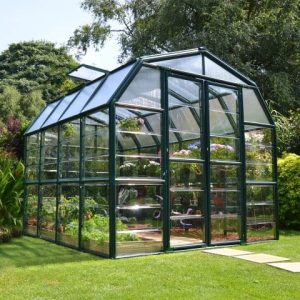 Palram Canopia Rion Grand Gardner 8x8 Green Greenhouse by Buy Sheds Direct
