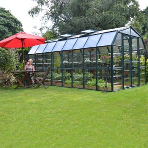 8'x16' Palram Canopia Rion Grand Gardener Large Polycarbonate Greenhouse (2.4x4.8m) by Buy Sheds Direct