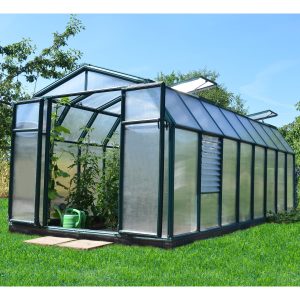 Palram Canopia Rion Hobby Gardner 8x16 Green Greenhouse by Buy Sheds Direct