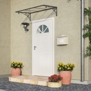 Palram Canopia Venus 1350 Clear Canopy Rain Protector Entryway Door Cover by Buy Sheds Direct