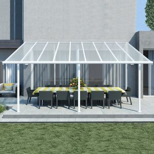 10x18 Palram Canopia Sierra White Patio Cover by Buy Sheds Direct