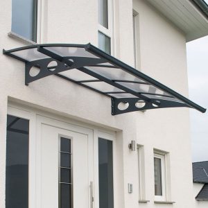 Palram Canopia Herald 2230 Black Door Canopy by Buy Sheds Direct