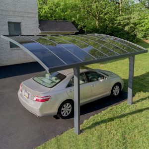 16x10 Palram Canopia Arizona Breeze 5000 Grey Metal Carport by Buy Sheds Direct