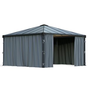 Palram Canopia Palermo 4300 Gazebo Curtains by Buy Sheds Direct