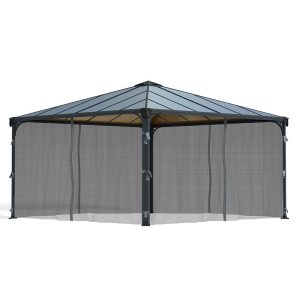 Palram Canopia Gazebo Netting for Palermo 4300 by Buy Sheds Direct