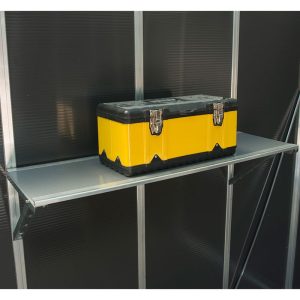 Palram Canopia Yukon Shed Shelving by Buy Sheds Direct