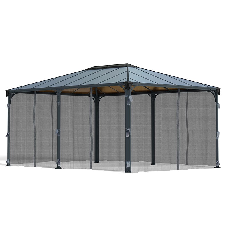 Palram Canopia Gazebo Netting for Milano 4300 and Martinique 5000 Gazebos by Buy Sheds Direct