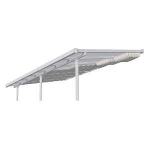 3m x 5.46m Palram Canopia Patio Cover Roof Blinds - White by Buy Sheds Direct