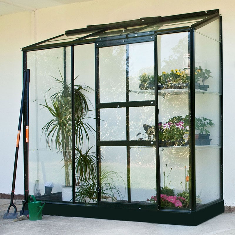 6'5 x 2'4 Halls Green Wall Garden 26 Greenhouse (1.94 x 0.69m) by Buy Sheds Direct