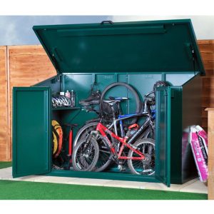 7' x 3' Asgard Access 4 Bike Metal Storage Shed (2.13m x 0.83m) by Buy Sheds Direct