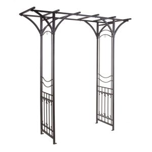 Panacea Park Lane Metal Garden Arch 6'9 x 6'3 by Buy Sheds Direct