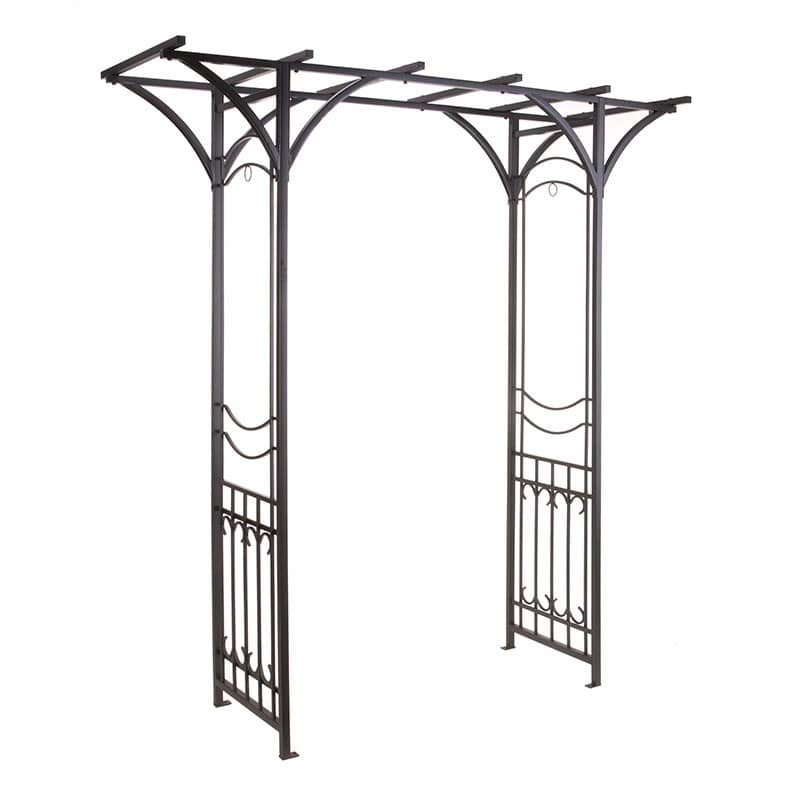 Panacea Park Lane Metal Garden Arch 6'9 x 6'3 by Buy Sheds Direct