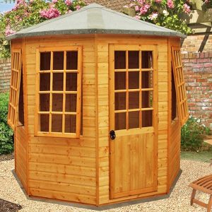 8x8 Shire Arreton Octagonal Summerhouse by Buy Sheds Direct