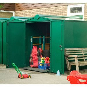 5' x 7' Asgard Centurion Police Approved Security Metal Shed (1.52m x 2.18m) by Buy Sheds Direct