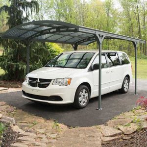 16x10 Palram Canopia Grey Carport Atlas 5000 by Buy Sheds Direct