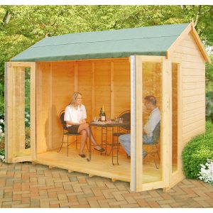 10'3 x 8'4 Shire Blenheim Wooden Summerhouse by Buy Sheds Direct