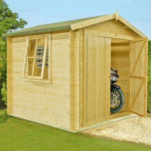Shire Bradley 2.1m x 2.1m Log Cabin Shed (19mm) by Buy Sheds Direct
