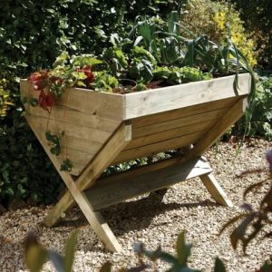 Forest Kitchen Garden Trough Planter 3'x3' by Buy Sheds Direct