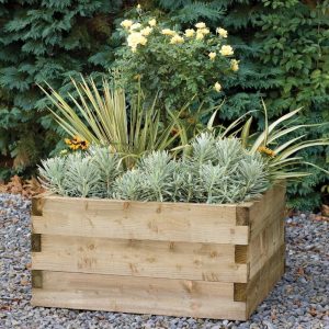 Forest Caledonian Square Raised Bed 3'x3' (0.9mx0.9m) by Buy Sheds Direct