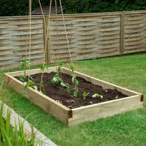 Forest Caledonian Large Raised Bed 3' x 6' (0.9m x 1.8m) by Buy Sheds Direct