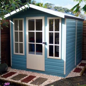 7'1 x 7'11 Shire Chatsworth Wooden Summerhouse by Buy Sheds Direct