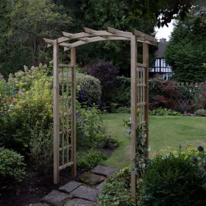 Forest Classic Wooden Dome Pergola Arch (4'5 x 2'4) by Buy Sheds Direct