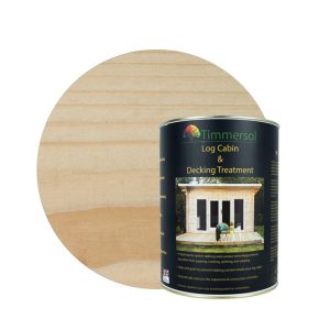Timmersol Clear Log Cabin & Decking Treatment (5 Litres) by Buy Sheds Direct
