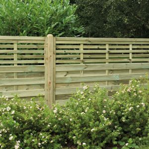 Forest 6' x 5' Kyoto Pressure Treated Decorative Fence Panel - 1.8m x 1.5m by Buy Sheds Direct
