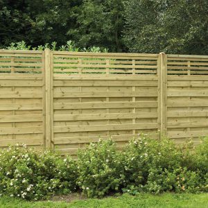 Forest 6' x 6' Kyoto Pressure Treated Decorative Fence Panel (1.8m x 1.8m) by Buy Sheds Direct