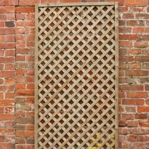 Forest 6' x 1' Rosemore Pressure Treated Diamond Trellis (1.8m x 0.3m) by Buy Sheds Direct