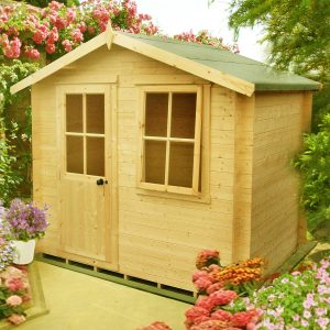 Shire Avesbury 2.1m x 2.1m Log Cabin Summerhouse (19mm) by Buy Sheds Direct