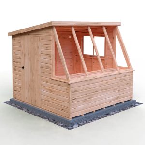 8' x 8' Shire Iceni Pent Potting Shed (2.5m x 2.5m) by Buy Sheds Direct