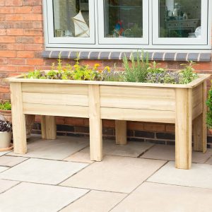 Forest Large Kitchen Garden Planter 6' x 2' (1.8m x 0.7m) by Buy Sheds Direct