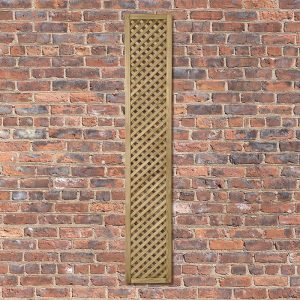 Forest 5'11" x 1' Wisley Diamond Lattice Trellis Panel (1.8m x 0.3m) by Buy Sheds Direct