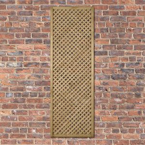 Forest 5'11" x 1'11" Wisley Diamond Lattice Trellis Panel (1.8m x 0.6m) by Buy Sheds Direct